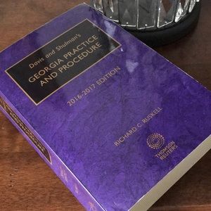Georgia Practice and Procedure 2016-17 Edition